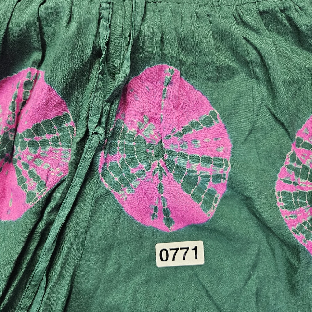 Elan Sand Dollar‎ Button Down Shirt & Shorts in pink/green Sz. M Nwt - Picture 12 of 12